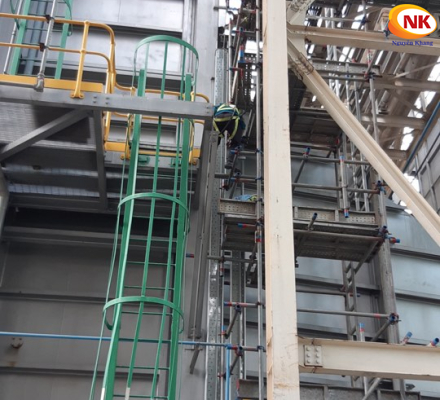 THI CÔNG KÉO CÁP - KHOAN LẮP MẶT TẠI NHÀ MÁY NHIỆT ĐIỆN NHƠN TRẠCH 1